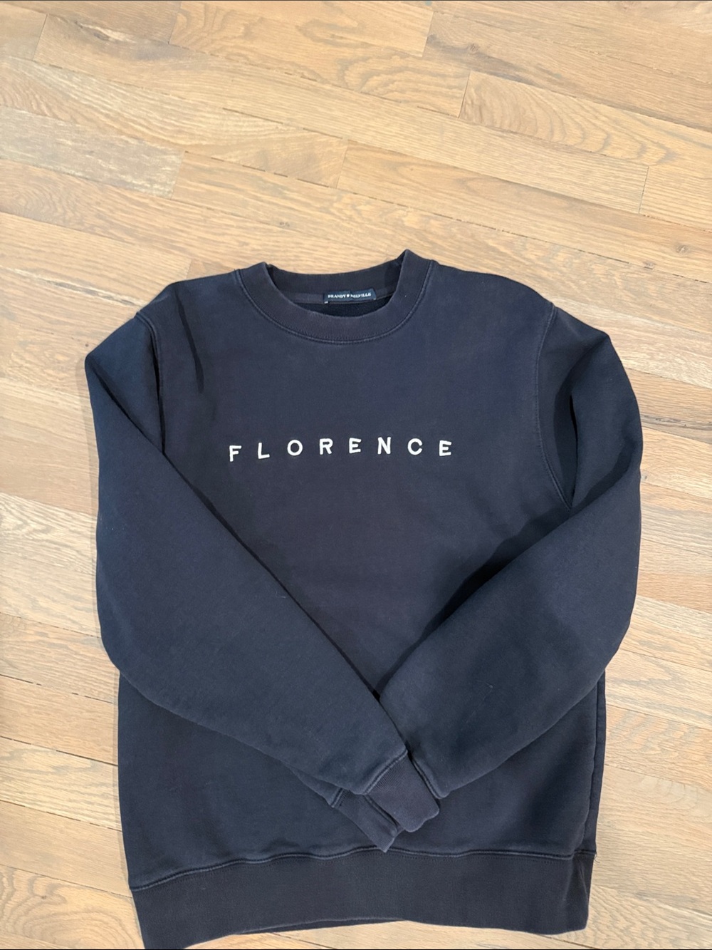 Brady Melville 💗 Crewneck Sweatshirt - Navy- got in Florence Italy